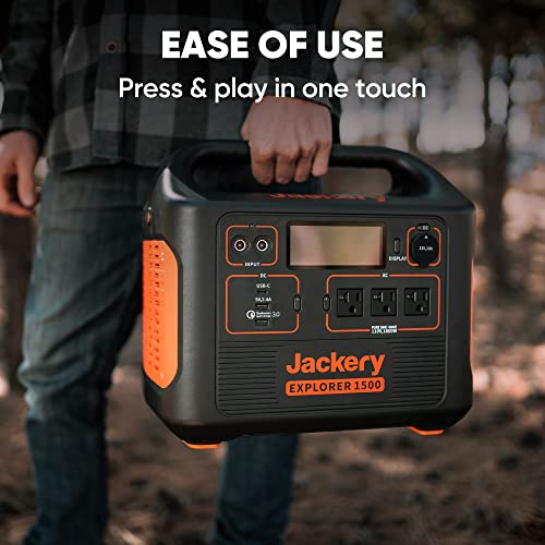 Jackery Explorer 1500: Powerful Portable Solar Generator