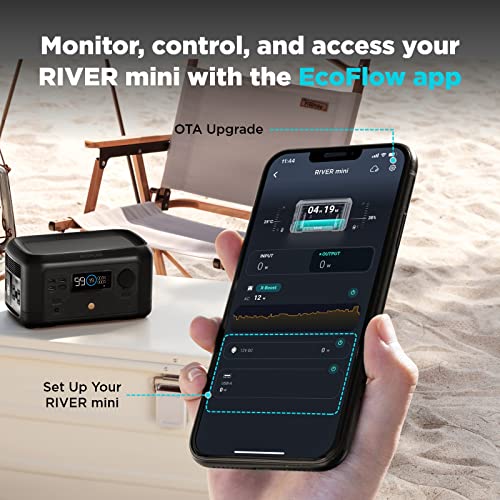EF ECOFLOW Portable Power Station RIVER Mini: 210Wh