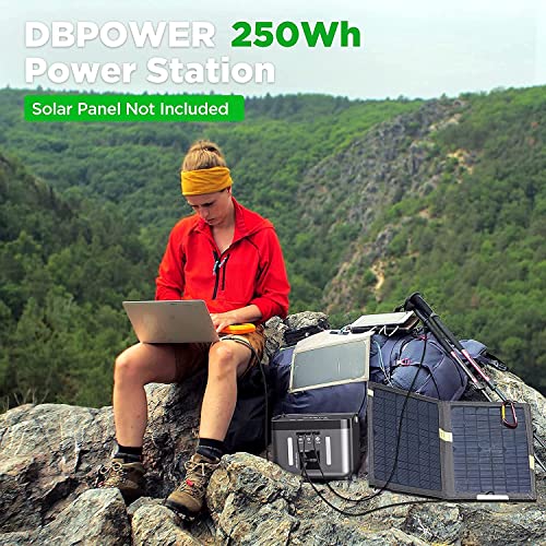 DBPOWER 350W Portable Power Station for Camping and CPAP