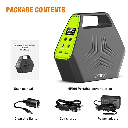 97Wh Portable Laptop Charger - 26400mAh Battery - AC Outlet