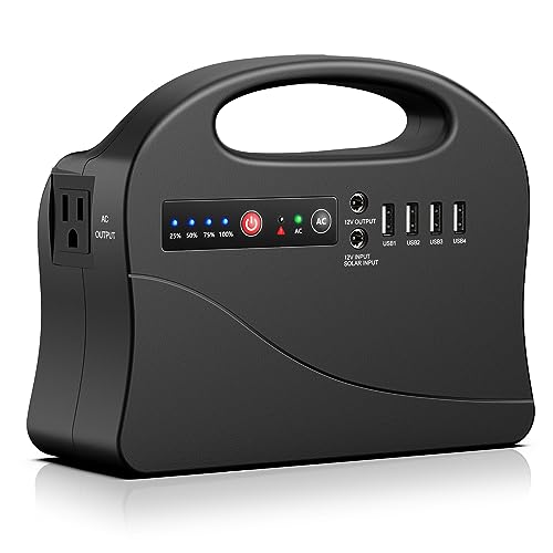 100W Portable Power Station, EnginStar 120Wh Generator