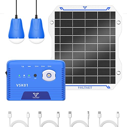 Portable Solar Generator System - 8000mAh Power Station