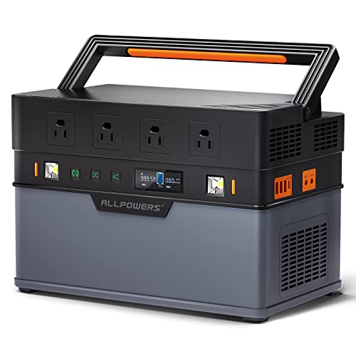 ALLPOWERS S1500 Portable Power Station: 1500W, 1092Wh
