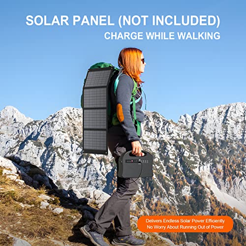 100W Portable Power Station, EnginStar 120Wh Generator