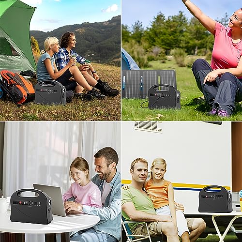 100W Portable Power Station, EnginStar 120Wh Generator