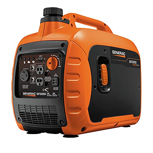 Generac GP3300i 3,300-Watt Gas-Powered Inverter Generator - CARB Compliant