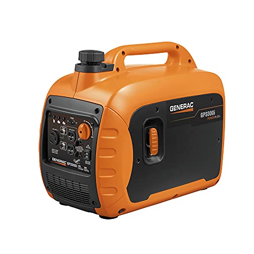 Generac GP3300i 3,300-Watt Gas-Powered Inverter Generator - CARB Compliant