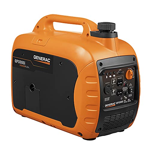 Generac GP3300i 3,300-Watt Gas-Powered Inverter Generator - CARB Compliant