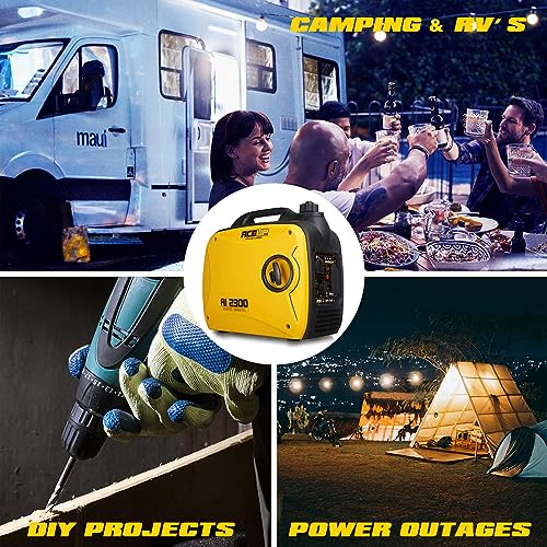 Aceup Energy Inverter Generator - 2300W, Super Quiet
