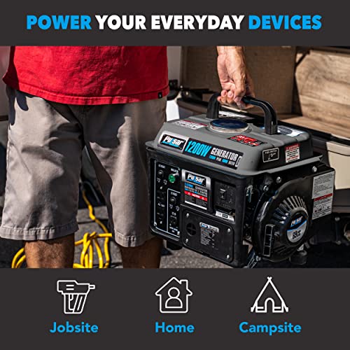 Pulsar G1200SG Gas-Powered Portable Generator