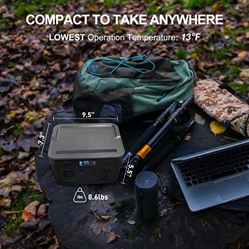 300W LiFePO4 Portable Power Station with Solar Generator