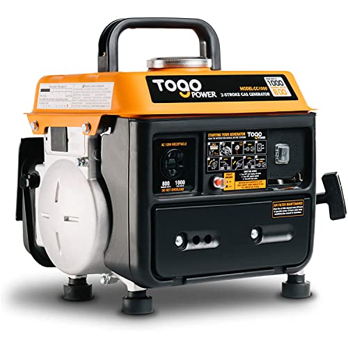 TogoPower 1000W Gasoline Portable Generator for Camping Outdoors