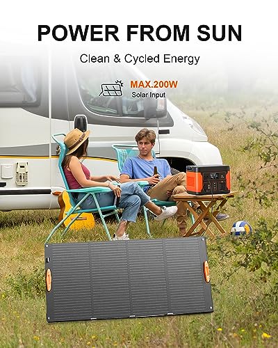 Tiexei Portable Power Station - 600W(Peak 1200W)