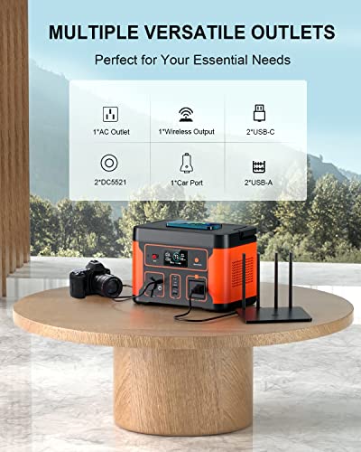 Tiexei Portable Power Station - 600W(Peak 1200W)