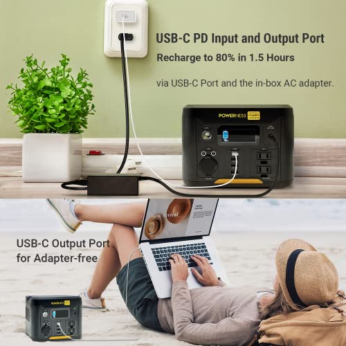 Powerness Portable Power Station Hiker U300