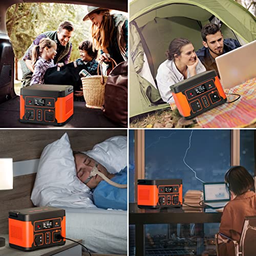 Tiexei Portable Power Station - 600W(Peak 1200W)
