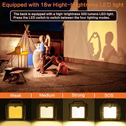 300W Portable Solar Generator Power Station for Camping