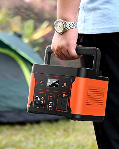 Tiexei Portable Power Station - 600W(Peak 1200W)