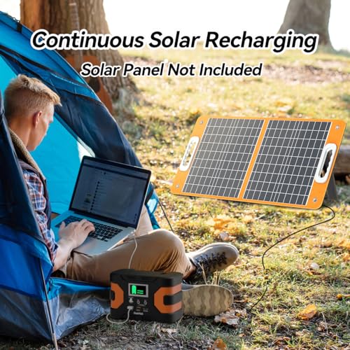 Portable 200W Power Station for Camping and Emergencies