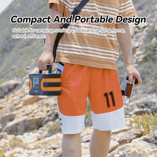 Portable 200W Power Station for Camping and Emergencies