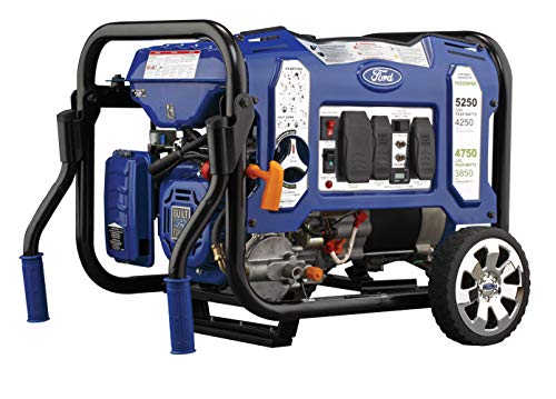 Ford 5,250W Dual Fuel Portable Generator with Switch & Go