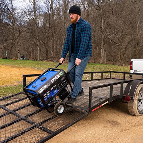 DuroMax XP5500DX 5,500-Watt Dual Fuel Portable Generator