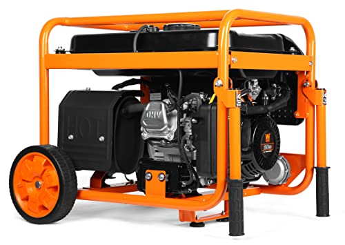 Portable Dual Fuel Generator with CO Shutdown Sensor