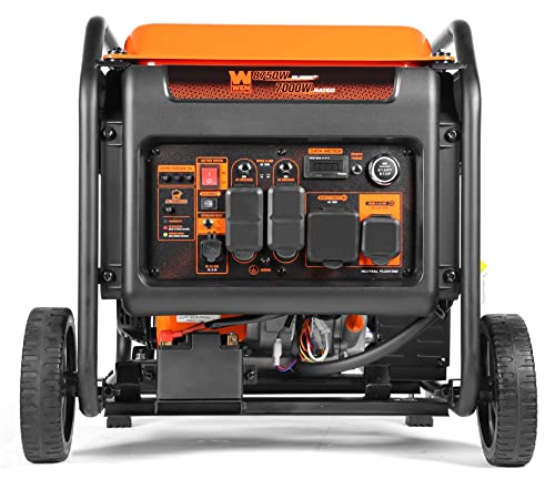 WEN 8750W Dual Fuel Inverter Generator with Remote Start