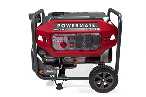 Powermate PM4500 Dual Fuel Portable Generator - Versatile Solution
