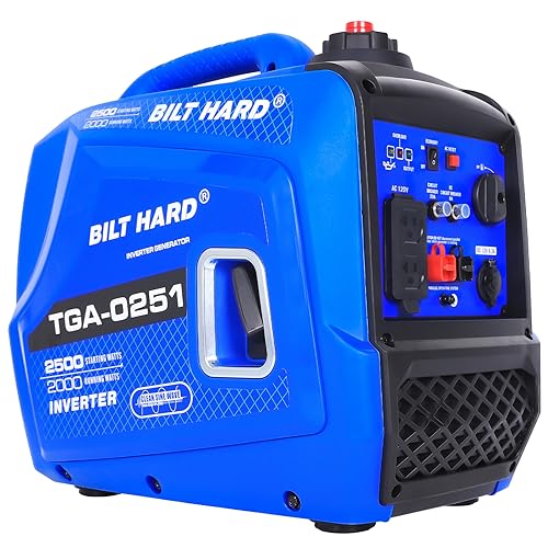 Portable Dual Fuel Inverter Generator - 5500W