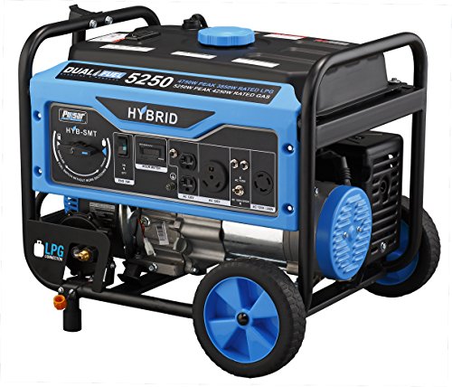 Pulsar 5,250W Dual Fuel Portable Generator