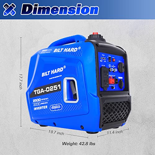Portable Dual Fuel Inverter Generator - 5500W