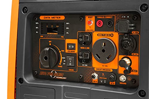 WEN DF451i Super Quiet Dual Fuel Portable Generator