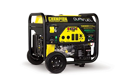 Champion 8000W Dual Fuel Portable Generator