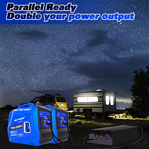 Portable Dual Fuel Inverter Generator - 5500W