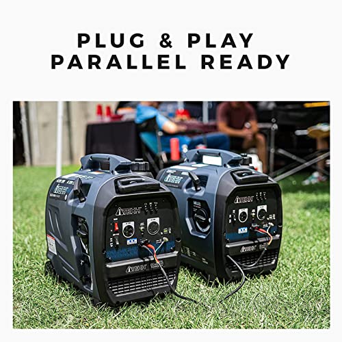 Powerful and Quiet Dual Fuel Portable Inverter Generator