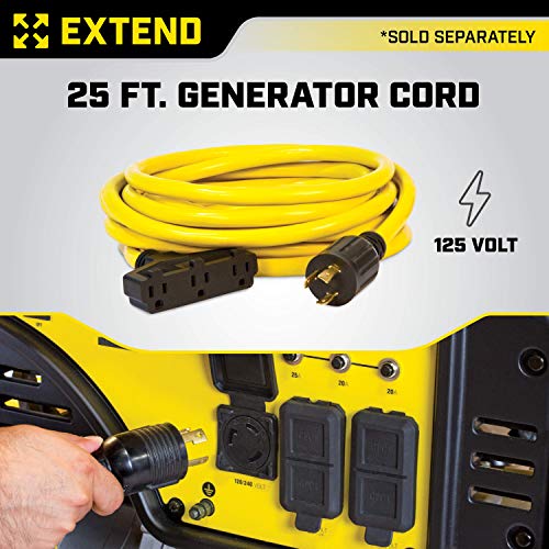 Champion Dual Fuel Portable Generator with Electric Start