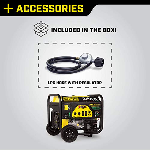 Champion 8000W Dual Fuel Portable Generator