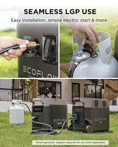 EF ECOFLOW 1800W Dual Fuel Inverter Generator