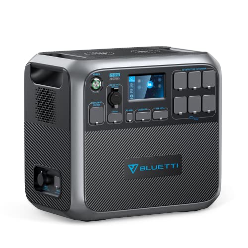 BLUETTI Portable Power Station AC200P with 6 AC Outlets