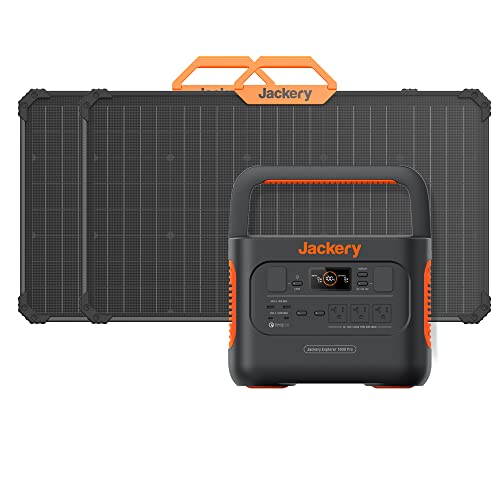 Jackery Solar Generator 1000 PRO with 2x80W Solar Panels