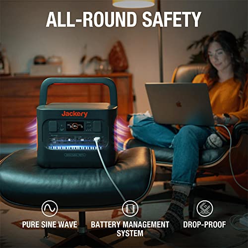 Jackery Solar Generator 1000 PRO with 2x80W Solar Panels