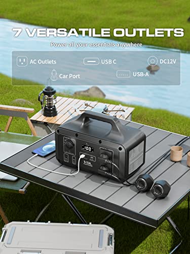 VDL Solar Generator 800W: 100W Solar Panel, 510Wh