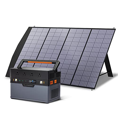 ALLPOWERS S1500 Solar Generator with 1500W MPPT