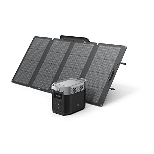 ECOFLOW Solar Generator DELTA 1260Wh + 160W Solar Panel