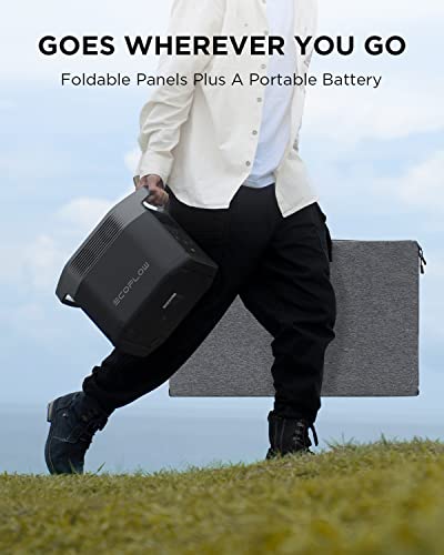 ECOFLOW Solar Generator DELTA 1260Wh + 160W Solar Panel