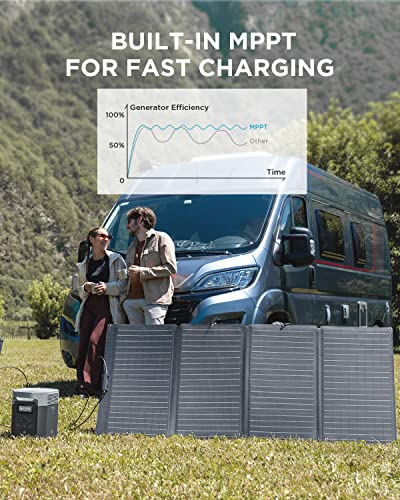 ECOFLOW Solar Generator DELTA 1260Wh + 160W Solar Panel