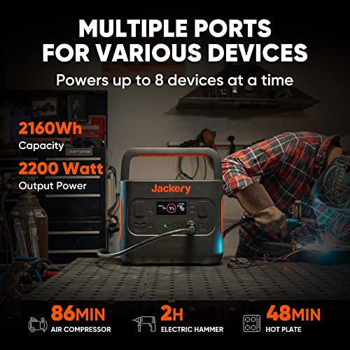 Jackery Solar Generator 2000 PRO - Power-Packed Portable Solution