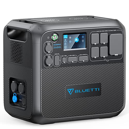 BLUETTI AC200MAX Portable Power Station: 2048Wh Expandable