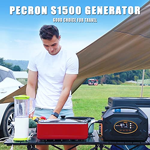 Pecron S1500F Portable Power Station - 1500W, 1461.6Wh